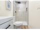 Modern bathroom with a large walk-in shower at 3052 S Fielding Rd, New Palestine, IN 46163
