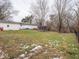 Large backyard with shed and trampoline at 6004 S Orinoco Ave, Indianapolis, IN 46227