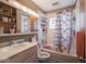 Clean bathroom featuring a shower/tub combo at 6004 S Orinoco Ave, Indianapolis, IN 46227
