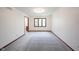 Bedroom with carpet and single window at 8041 Halyard Way, Indianapolis, IN 46236