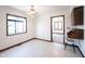 Bright dining area with lots of natural light and chair rail detail at 8041 Halyard Way, Indianapolis, IN 46236