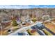 Lakefront community with houses and wooded areas at 8598 S Riser Dr, Nineveh, IN 46164