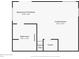 Finished basement featuring a Gathering room, bathroom, and laundry area at 8598 S Riser Dr, Nineveh, IN 46164
