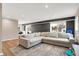 Spacious Gathering room featuring a large sectional sofa and plenty of natural light at 8598 S Riser Dr, Nineveh, IN 46164