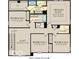 Second floor layout featuring the owner's suite, three bedrooms, two baths, a loft, and laundry room at 8885 Lowell St, McCordsville, IN 46055
