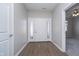 Bright entryway with hardwood floors and access to other rooms at 1623 Capra Ct, Beech Grove, IN 46107