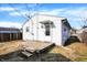 Ranch home with a wooden deck and fenced backyard at 1837 E Legrande Ave, Indianapolis, IN 46203
