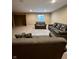 Comfortable basement featuring recessed lights, plush carpet and modern sofas with throw pillows at 2504 Fawn Bluff Ct, Zionsville, IN 46077