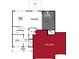 Main floor plan showcasing a 3-car garage, great room, and kitchen at 552 Bluestem Ln, New Whiteland, IN 46184