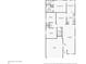 Floor plan showing the layout of the home at 573 New Moon St, Avon, IN 46123