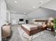 Bright bedroom featuring a king-size bed and plenty of space at 7279 W State Road 44, Shelbyville, IN 46176