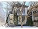 Charming two-story home showcasing a welcoming front porch and classic architectural details at 747 E Mccarty St, Indianapolis, IN 46203