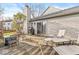Relaxing back deck featuring outdoor seating perfect for entertaining guests at 12525 Wolford Dr, Fishers, IN 46038
