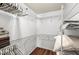 Spacious walk-in closet with shelving and hanging racks at 12525 Wolford Dr, Fishers, IN 46038