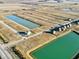 Aerial view of Lone Pine Farms development at 1407 Foxtail Ln, Greenwood, IN 46143