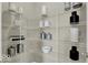 Well-organized pantry with wire shelving and ample storage space for food and kitchen essentials at 16923 Sandhurst Pl, Westfield, IN 46074