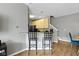 Cozy kitchen with bar seating, great for morning coffee or a quick bite at 2231 Colfax Ln, Indianapolis, IN 46260