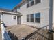 Wooden deck with access to a grey-sided addition at 3143 Shadow Lake Dr, Indianapolis, IN 46217