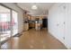 Kitchen with light wood cabinets, black appliances, and island at 3143 Shadow Lake Dr, Indianapolis, IN 46217