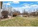 Expansive backyard with a patio, providing plenty of space for outdoor activities at 6530 Duck Pond Dr, Fishers, IN 46038