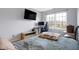 Inviting bedroom with neutral walls and a large window, perfect for relaxation at 6530 Duck Pond Dr, Fishers, IN 46038