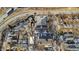 Aerial view showcasing building and neighborhood at 714 Buchanan St # 5, Indianapolis, IN 46203