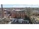Aerial shot of brick building near highway at 714 Buchanan St # 5, Indianapolis, IN 46203
