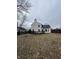House backyard view with deck at 7307 Thornmill Ct, Avon, IN 46123