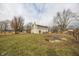 Large backyard with plenty of space for outdoor activities at 8139 Hi Vu Dr, Indianapolis, IN 46227