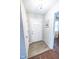 Bright entryway with new tile floors and a white door at 8139 Hi Vu Dr, Indianapolis, IN 46227