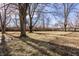 A large backyard, perfect for outdoor activities and entertaining at 8815 Frontenac Rd, Indianapolis, IN 46226