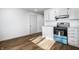Well-maintained kitchen with ample counter space, perfect for cooking and meal preparation at 8815 Frontenac Rd, Indianapolis, IN 46226