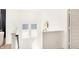 Bright staircase with a large window and a light-colored wall at 9113 Rockville Pl, McCordsville, IN 46055
