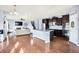 Spacious open floor plan with kitchen, dining, and living areas filled with natural light at 16457 Anderson Way, Noblesville, IN 46062