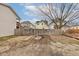 Backyard with open area and wooden fence at 317 N Arsenal Ave, Indianapolis, IN 46201