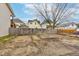 Backyard with open area and wooden fence at 317 N Arsenal Ave, Indianapolis, IN 46201