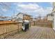 Spacious deck with grill, perfect for outdoor entertaining at 317 N Arsenal Ave, Indianapolis, IN 46201