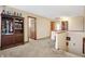 Upstairs hallway with carpet with many rooms, connected by doors, creates a cohesive and spacious feel at 1563 Old Thicket Ct, Greenwood, IN 46143