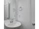 Bathroom with chrome faucet and white sink at 1934 Black Oak Dr, Shelbyville, IN 46176