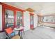 Cozy front porch featuring a seating area, charming decor, and a welcoming atmosphere at 403 S Ohio St, Sheridan, IN 46069