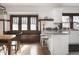 Eat-in kitchen area features an abundance of natural light with a breakfast nook at 4220 Sunset Ave, Indianapolis, IN 46208