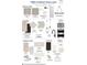 Image shows the design selections for flooring, paint, counter tops, cabinets and lighting at 19826 Chatham Shore Ln, Westfield, IN 46074