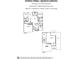 Floor plan showing the layout of the home including first floor and basement at 19826 Chatham Shore Ln, Westfield, IN 46074