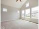 Bright main bedroom with lots of windows and a vaulted ceiling at 19826 Chatham Shore Ln, Westfield, IN 46074