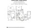Floorplan of Chatham Village - Cottage Collection showing foundation and each floor of the home at 19995 Meadow Neck Rd, Westfield, IN 46074