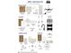 Interior selections featuring hard wood flooring, carpets, paint color, kitchen and bathroom appliance and fixtures at 20017 Old Dock Rd, Westfield, IN 46074