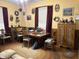 Cozy living room featuring eclectic decor and comfortable seating at 214 S Howard St, Oxford, IN 47971