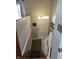 Bright entryway with modern lighting fixture, leading to the upper level at 6632 Sargent Rd, Indianapolis, IN 46256