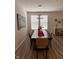 Open-concept dining area with modern lighting and stylish decor at 9101 S Stone Trace S Blvd, Avon, IN 46123