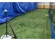 Turf indoor baseball setup with blue screen at 4030 W 193Rd St, Westfield, IN 46074
